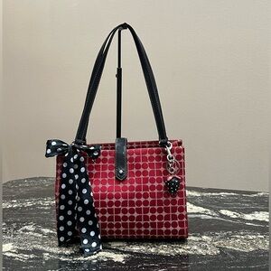 Vintage Kate Spade Dot Noel Tote